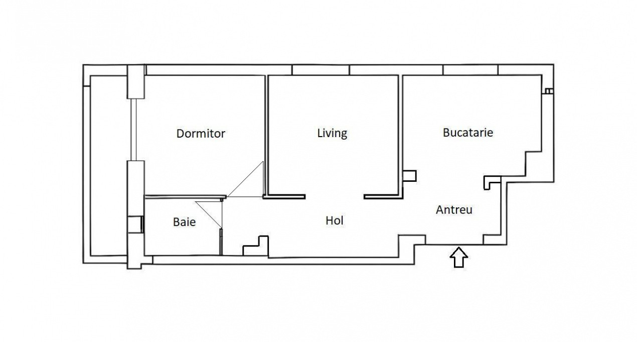 Apartament 2 camere decomandate în zona Iulius Mall