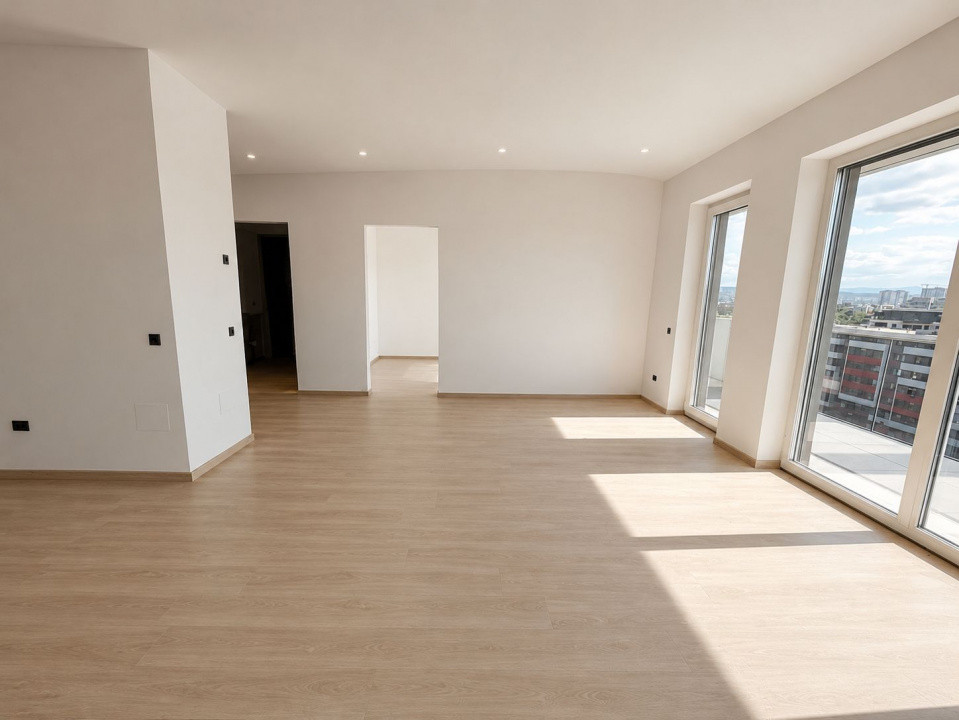 Apartament 2 camere la ultimul etaj, cu View, orientat Vest, Elite! 