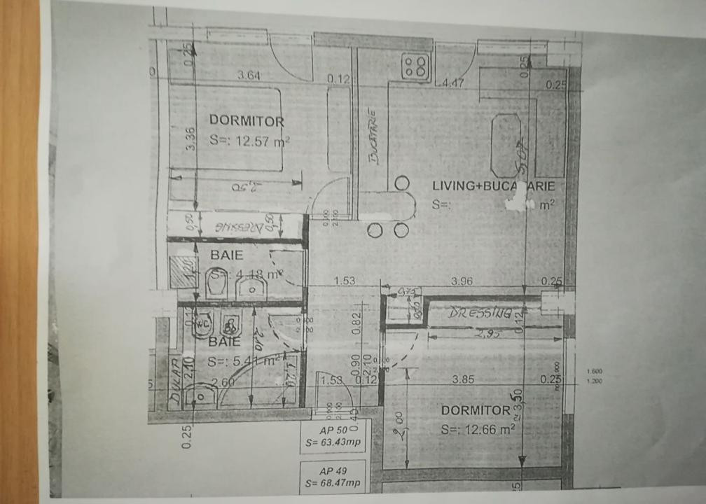 Apartament 3 camere, etaj intermediar, Aurel Vlaicu