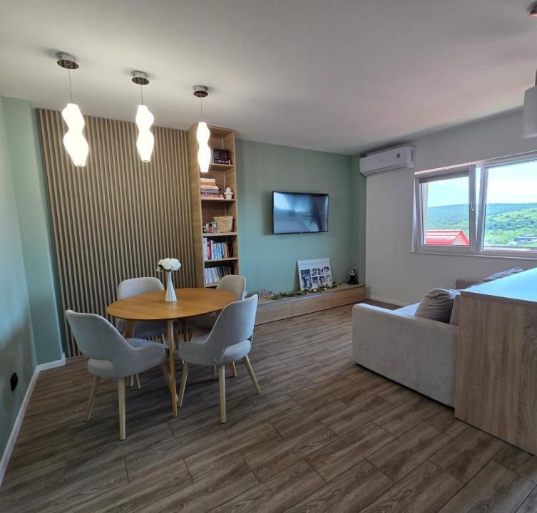 Apartament 3 camere | Baciu | Terasă 23 mp | Mobilat complet