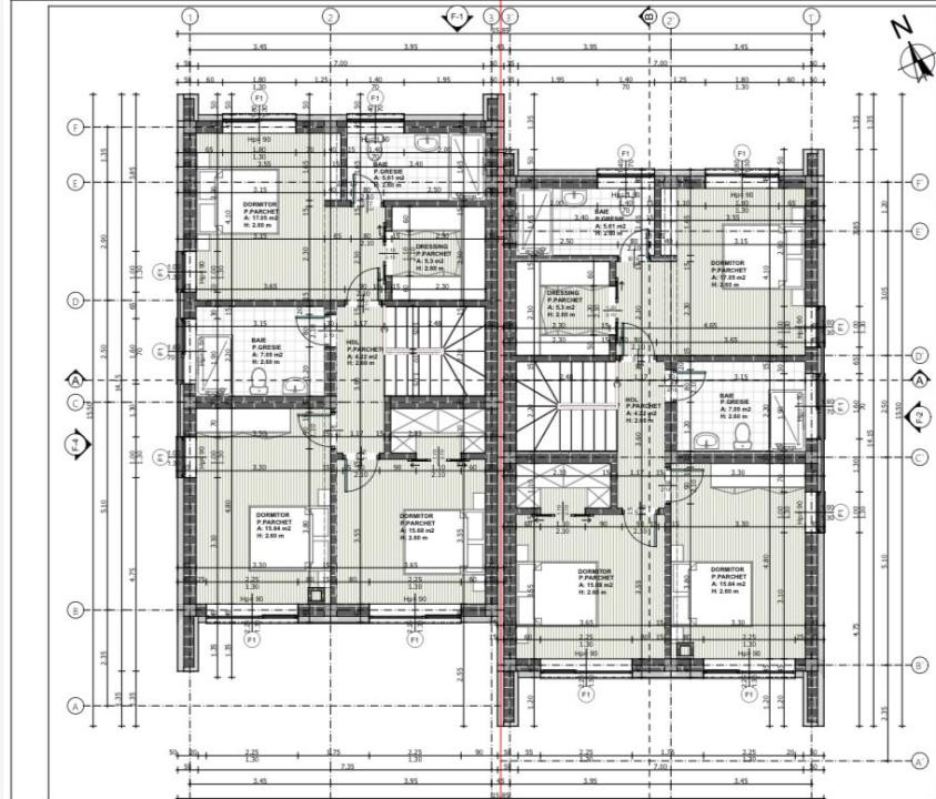 Casa tip duplex, 210 m2 utili, Dambul Rotund!