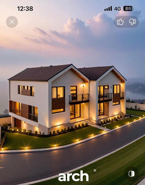 Casa tip duplex, 210 m2 utili, Dambul Rotund!