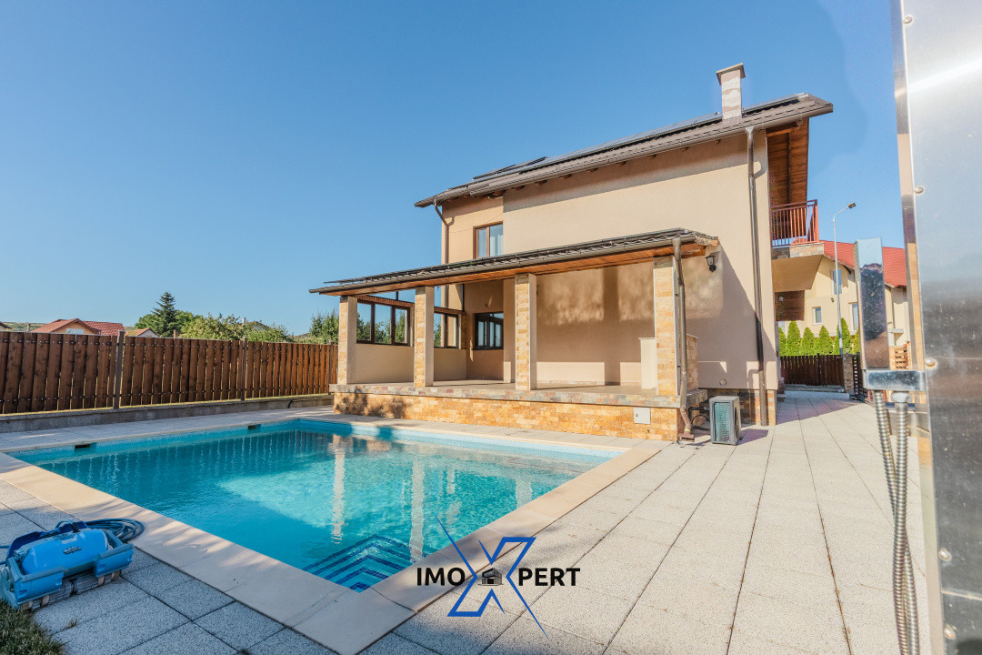 Casa individuala cu piscina, zona strazii Barc